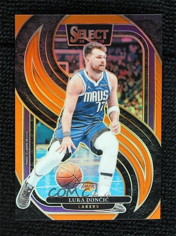 2024 Panini Select Premier Level Orange Prizm 2/65 Luka Doncic Dončić #141 0g4t