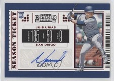2019 Panini Chronicles Contenders Season Tickets Red 34/50 Luis Urias Auto 0qo1