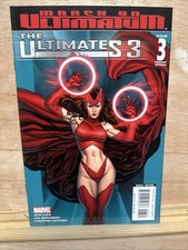 The Ultimates 3 #3 (2008, Marvel) VF/NM 1:20 Frank Cho Scarlet Witch Variant