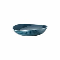 Rosenthal Teller Junto Ocean Blue Tief, Porzellan, Blau, 22Cm 10540-405202-10352