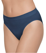 Wacoal Women's B-Smooth High-Cut Brief Underwear Blue Depth NWT