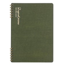 Nakabayashi Logical Prime B5 Double Ring Notebook 50 Sheets Japan