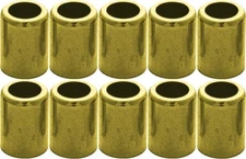 Brass Ferrule for Air and Water Hose 7325 1/4" ID/.560 ID/1.000 L/.437 P 10-Pack