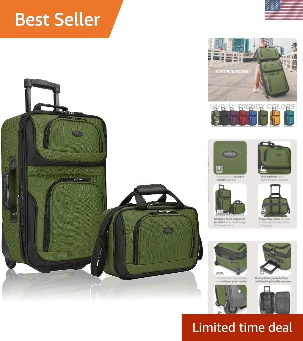 Set: 21" Upright & 14" Travel Tote