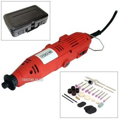 Mini Hobby Bohrmaschine Kombi Multi Schleifer 135W Trennwerkzeug + Tragetasche + Acc