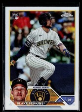 2023 Topps Update #US242 Blake Perkins Milwaukee Brewers