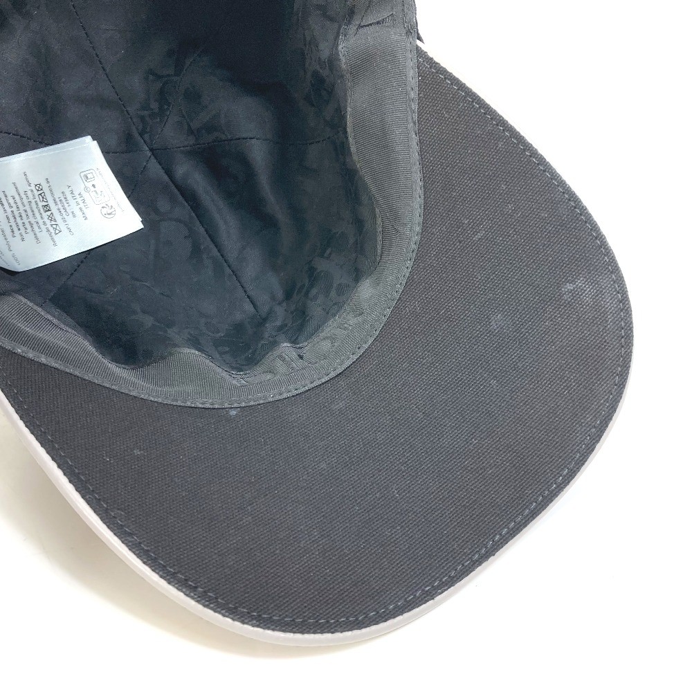 Dior 243C904I4511 Logo print hat cap baseball cap cotton Black | eBay