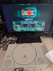 Sony PlayStation 1 PS1 SCPH-1001 Console Complete System With 5 Games Bundle