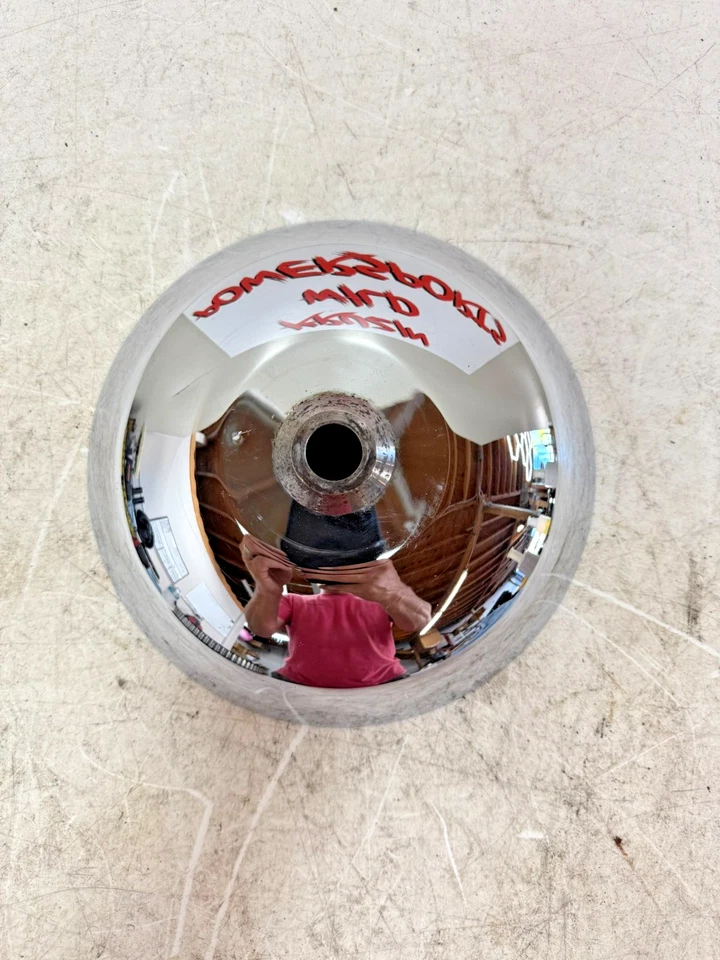 Harley Davidson Softail 1997 tapacubos rueda delantera cubierta central cromada Foto 2 de 4