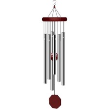 Large Deep Tone Memorial Wind Chime, Personalized Sympathy Wind Chimes for