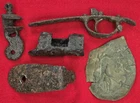 EXCAVATED CIVIL WAR RELIC COLLECTION RECOVERED FROM GRAND ECORE
