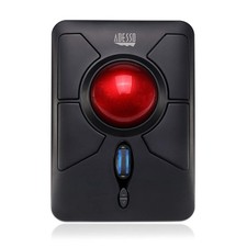 Adesso Wireless Programmable Ergonomic Trackball Mouse