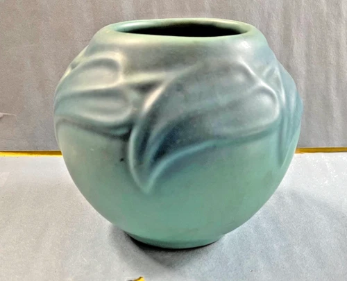 Van Briggle pottery vase matte finish floral design small cute Colorado