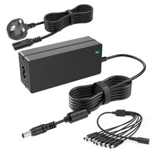 MAREISA CCTV Camera Power Supply, 12V 5A Power Supply for Annke, Lorex, Samsu...
