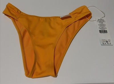NWT Dorina Eco Majorelle High Leg Bikini Bottom XS Orange