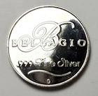2004 Bellagio Casino Silver Bullion Round, 18.44 Grams .999 Fine Silver