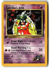 2000 Sabrina's Jynx ⭐️ 59/132 1st Edition Vintage WOTC Gym Heroes Pokemon NM/LP on eBay