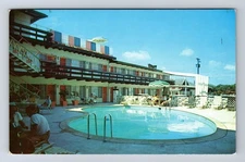 Virginia Beach VA-Virginia, Vacationer Motel & Motor Lodge, Vintage Postcard