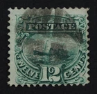 CKStamps: US Stamps Collection Scott#117 12c Pictorial Used