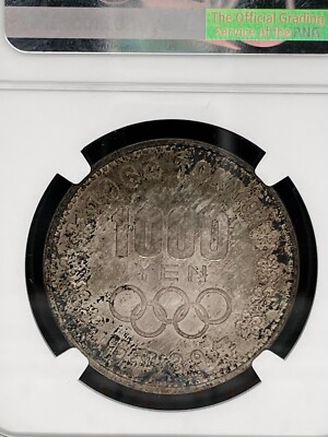 JAPAN. 1964, 1000 Yen, Toned Silver - NGC MS65 -Tokyo Olympics, Mt