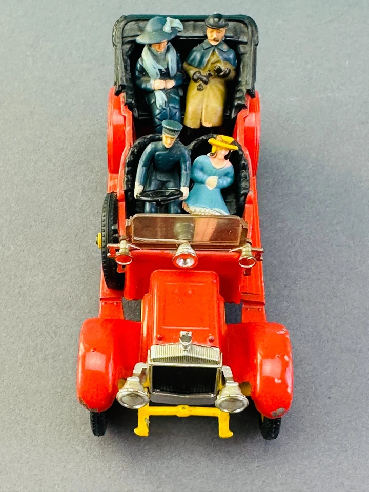 CORGI TOYS Classics 9021 - 1910 Daimler 38 HP vintage GB pressofuso auto d'epoca 1964 - Immagine 3 di 4
