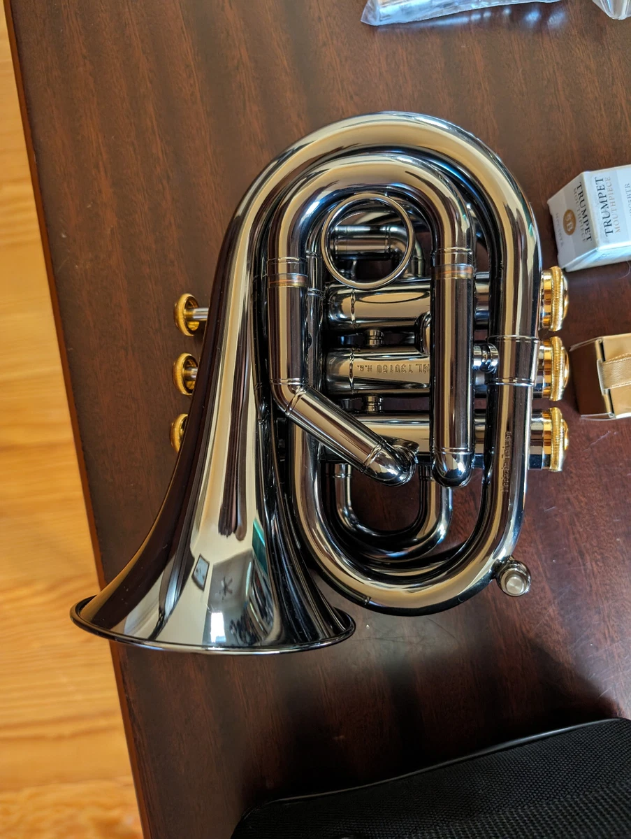 Carol brass mini pocket 2024 trumpet for sale