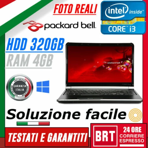 Computer portatili, laptop e notebook Packard Bell SO Windows 10