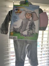 Infant Elephant Halloween Costume Noahs Ark Collection Size 0-6M or 6-12M NEW
