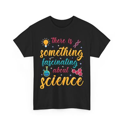 Scientist T-Shirt   Geeky Lab Coat Chemistry Physics Biology Science Tee