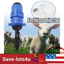 Automatic Fertilizer Injector Water Powered Chemical Liquid Doser Dispenser USA