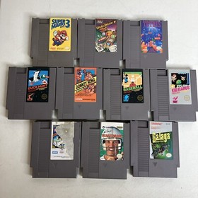 Nintendo NES Console System Bundle 10 Games NEW PINS Mario 3 Kid Icarus Tetris