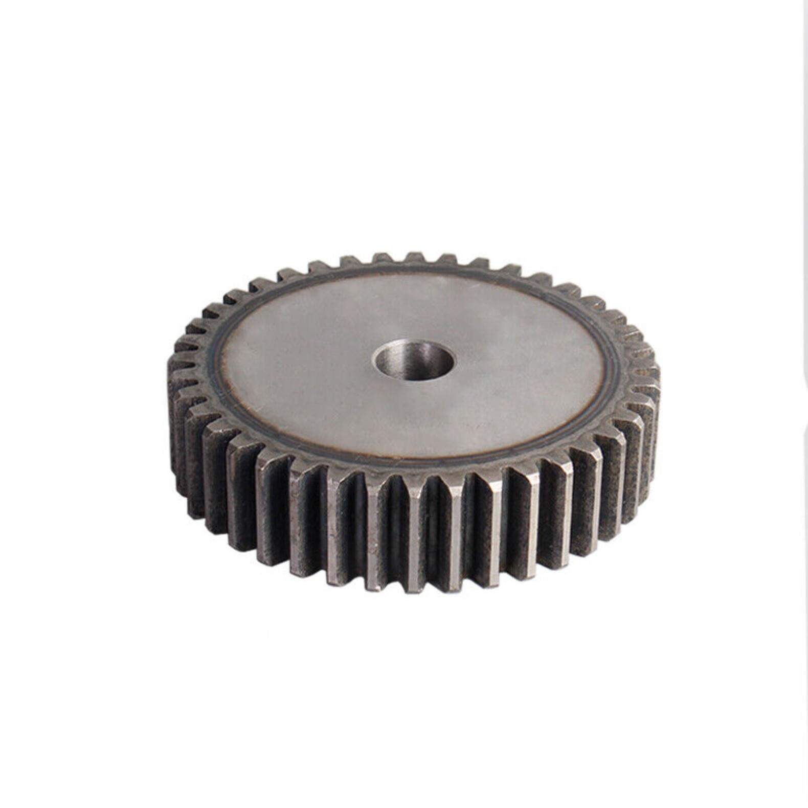 2.5 Mod 12T-100T Spur Gear 45# Steel Pinion Gear Thickness 25mm O.D 35mm-255mm