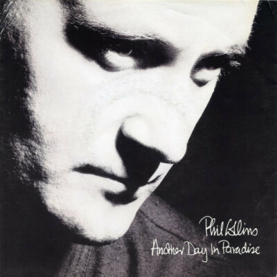 PHIL COLLINS Another day in paradise / Hear on the street  PREZIOSO 45 giri 1989