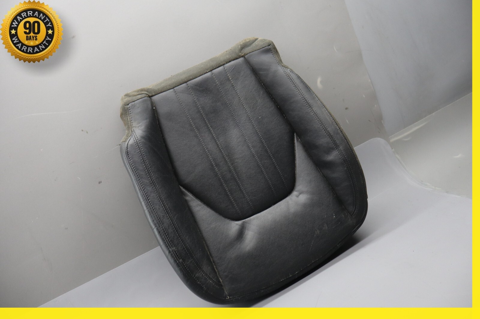 14-17 Maserati Ghibli Front Right Side Lower Bottom Seat Cushion Cover Black Oem