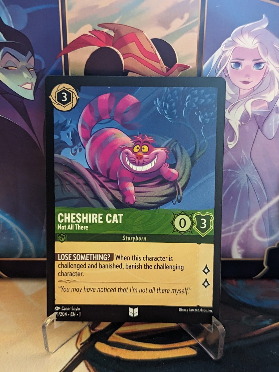 2023 Disney Lorcana Chapter 1 Cheshire Cat - Not All There