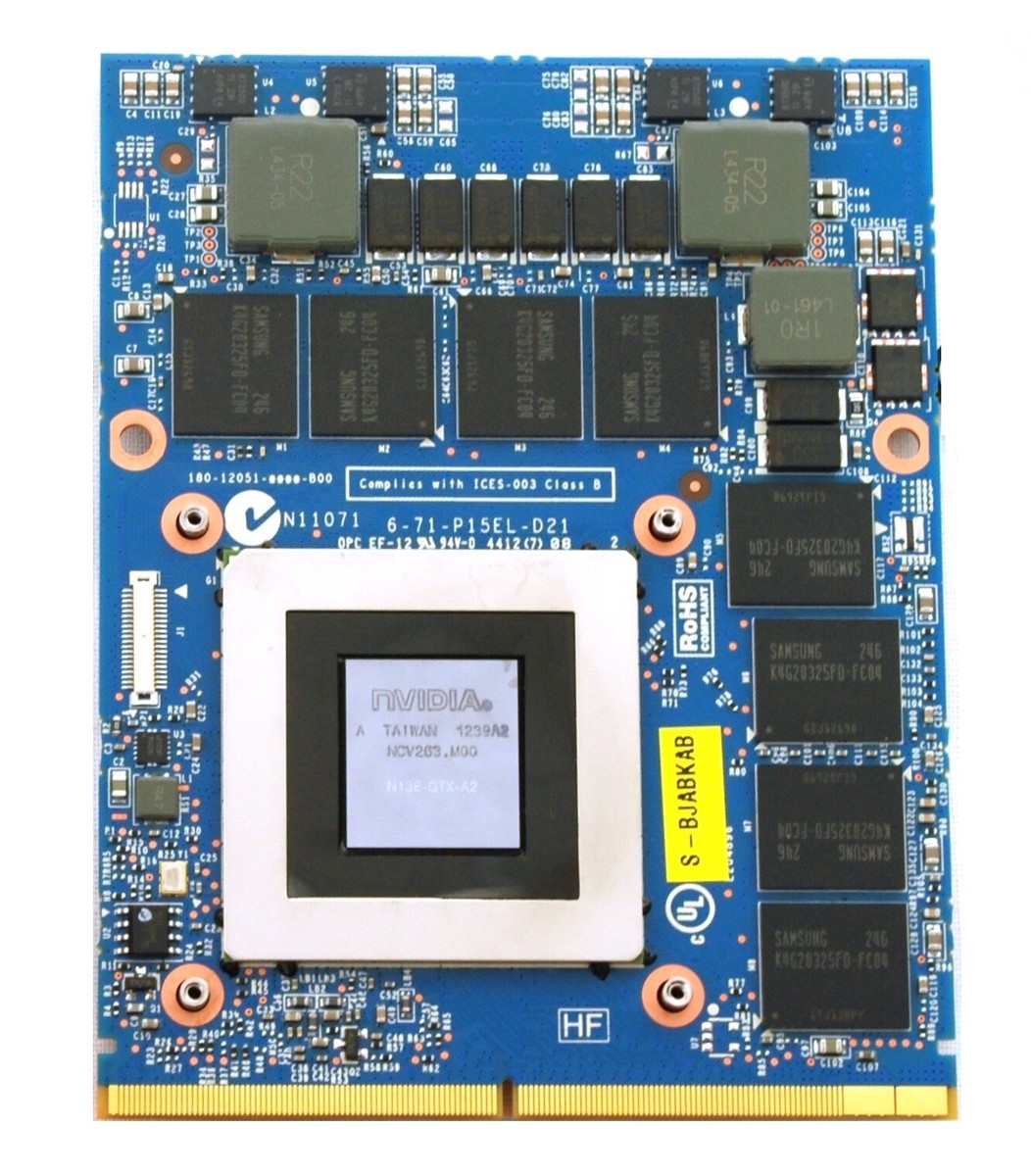 Laptop Graphics Hp Elitebook 8770w Gpu Upgrade 2GB Graphics Card