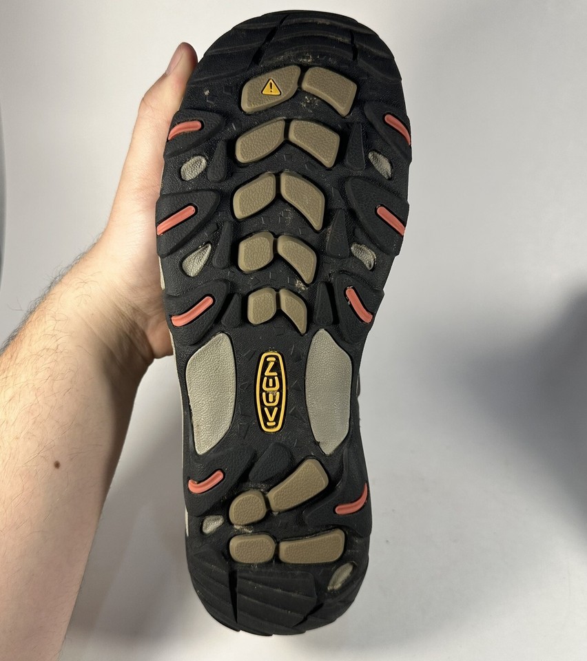 KEEN Koven Mid Waterproof Womens Size 10.5 Raven Pink Hiking Boots