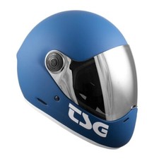 TSG - Pass Pro Full-face Helmet, Downhill Skateboarding, Matt Blue, X-Large