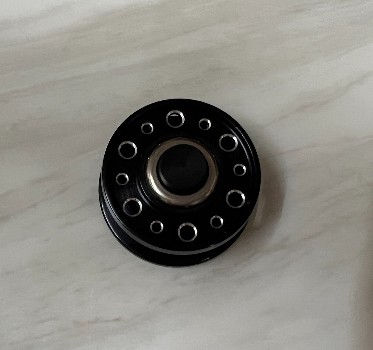 Black Color Aluminum Spool / 12 Holes for Abu Cardinal 3, 33
