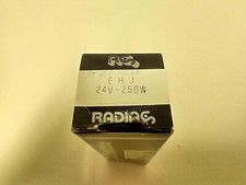 Radiac EHJ 24v-250W Tungsten Halogen Lamp Vintage Projection Bulb 7/21/24 W