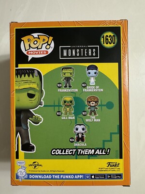 Funko POP 18+α体セット(バラ売り不可):プロテクター付き Frankenstein #1630 (Universal Monsters) Funko Pop! With protector