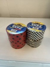 4 Rolls Of Printed Duck tape