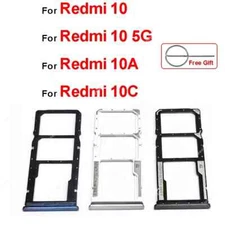 For Xiaomi Redmi 10X 10A 10C SIM Card Slot Reader Holder Ribbon Cable