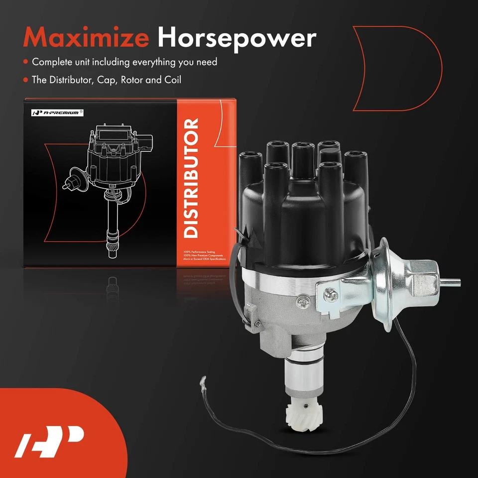 Ignition Distributor for Dodge Charger Challenger Dart Plymouth Custom Belvedere - Image 2 of 4
