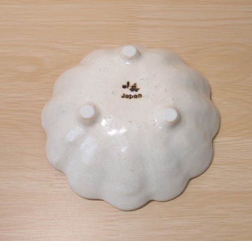 Rinka Mini Bowl Plate Set of 5 Kaneko Kohyo MINO YAKI WARE Japan White 12cm - Picture 8 of 12