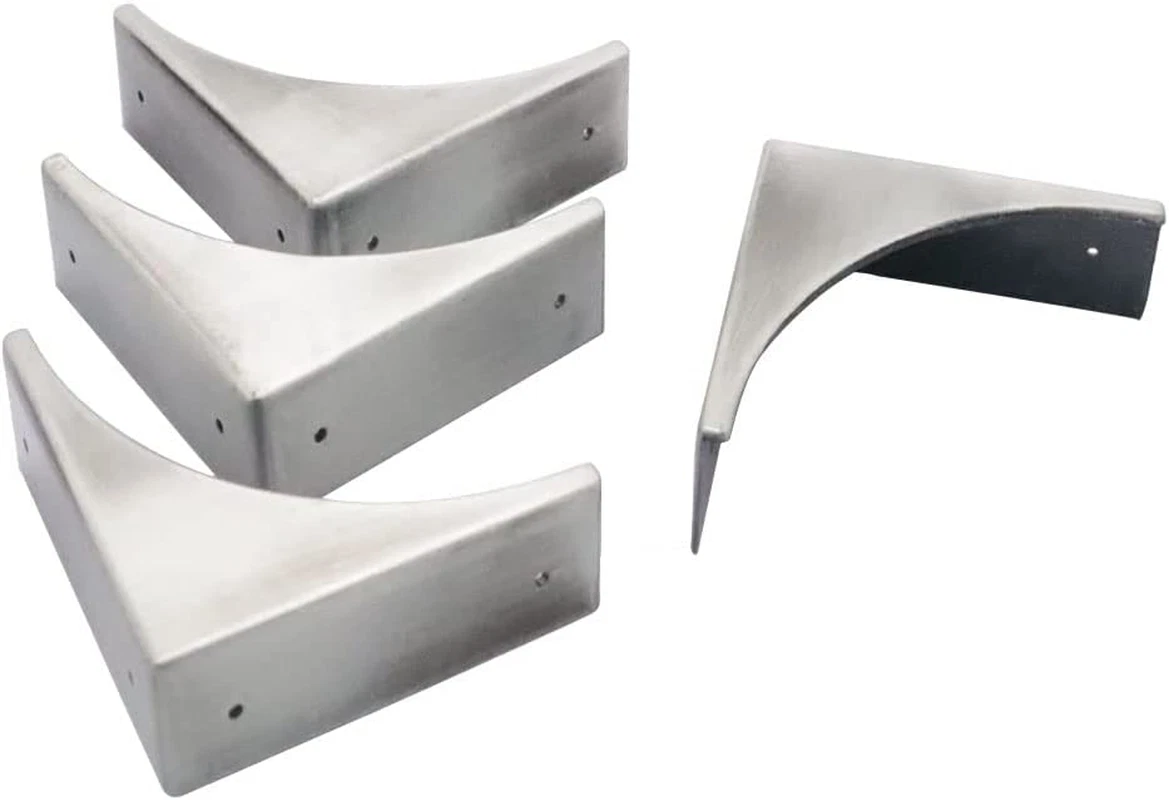 Metal Box Corner Protector 4Pcs Glrovazas Silver Decorative Edge