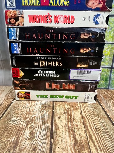 Lot Bundle 19 VHS Tapes Waynes World Home Alone The Haunting Nutty Professor - Bild 2 von 8