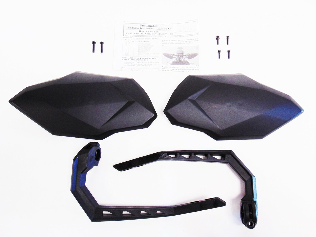 OEM Arctic Cat Snowmobile Black Hand Guards 8639-345 READ LISTING