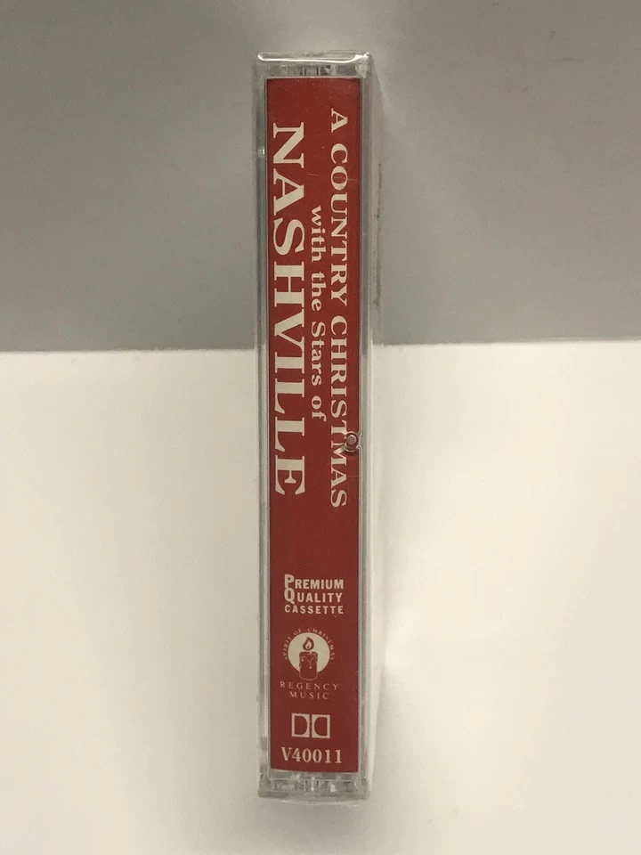 A Country Christmas With The Stars Of Nashville Cassette Tape 1993 Ally Cat Rec - Image 4 of 4