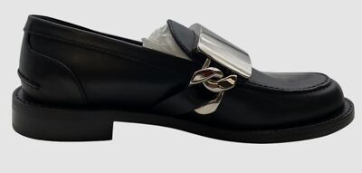 J.W.Anderson Black Calfskin Slip-On Men\'s Loafers JW Anderson Gourmet Loafer - Black calfskin slip-on with  main image 3